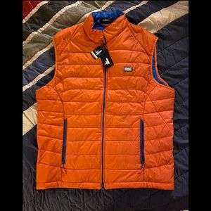 NWT Johnnie-O thermal Vest!! Orange!! Size medium!